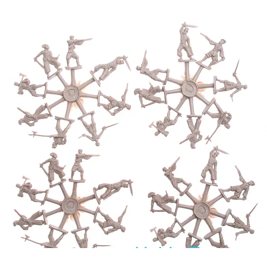 ENGLISH SAILORS IN BATTLE, 16-17TH CENTURY 1/72 RED BOX 72082