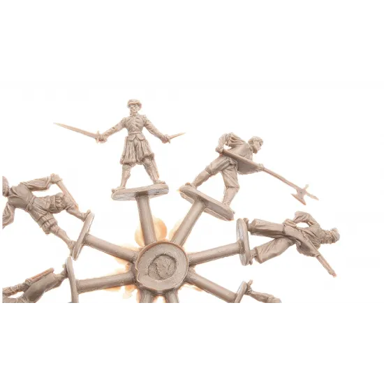 ENGLISH SAILORS IN BATTLE, 16-17TH CENTURY 1/72 RED BOX 72082