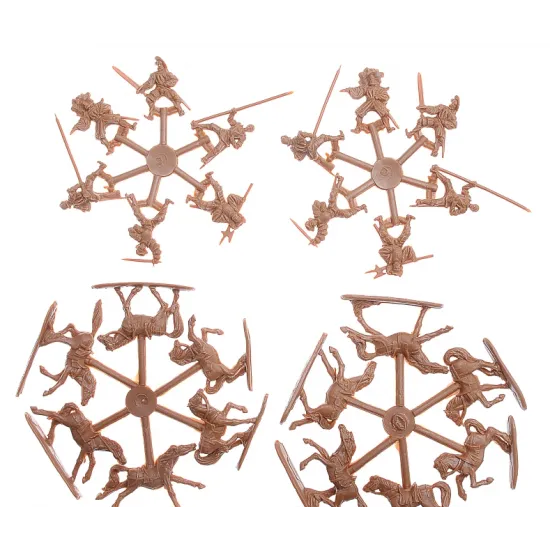 EUROPEAN LIGHT CAVALRY, 16TH CENTURY, SET 1 1/72 RED BOX 72084