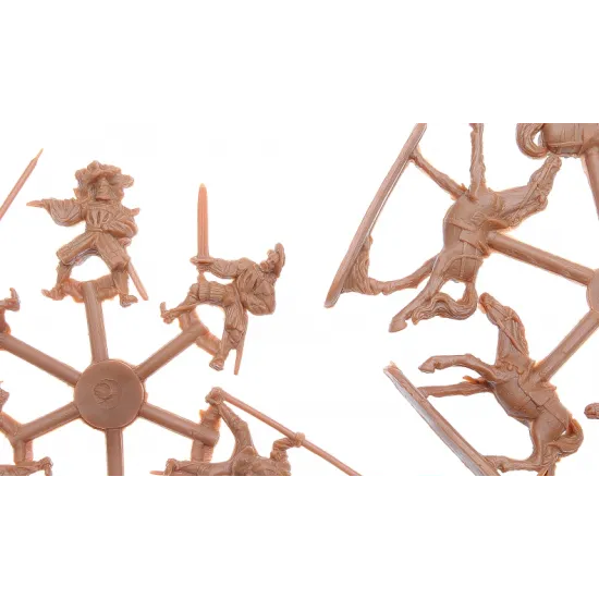 EUROPEAN LIGHT CAVALRY, 16TH CENTURY, SET 1 1/72 RED BOX 72084