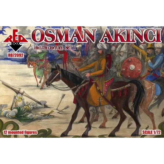 OSMAN AKINCI, 16-17TH CENTURY, SET 1 1/72 RED BOX 72092