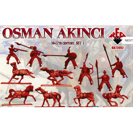 OSMAN AKINCI, 16-17TH CENTURY, SET 1 1/72 RED BOX 72092