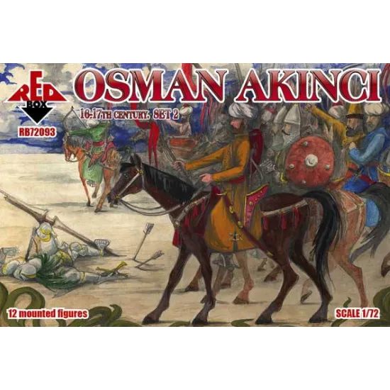 OSMAN AKINCI, 16-17TH CENTURY, SET 2 1/72 RED BOX 72093