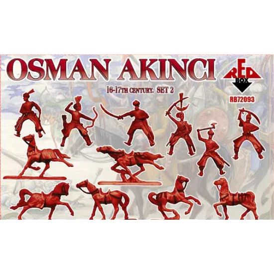 OSMAN AKINCI, 16-17TH CENTURY, SET 2 1/72 RED BOX 72093