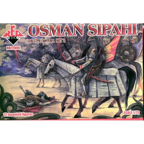 OSMAN SIPAHI, 16-17TH CENTURY, SET 2 1/72 RED BOX 72095