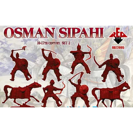 OSMAN SIPAHI, 16-17TH CENTURY, SET 2 1/72 RED BOX 72095