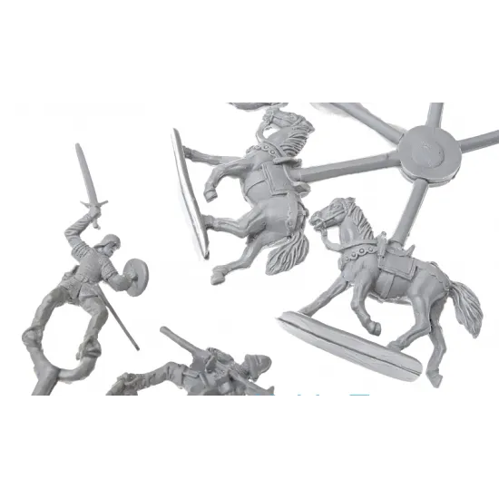 SCOTTISH LIGHT CAVALRY, WAR OF THE ROSES 12 1/72 RED BOX 72108