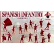 SPANISH INFANTRY, 16TH CENTURY, SET 1 1/72 RED BOX 72096