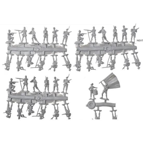 SPANISH INFANTRY, 16TH CENTURY, SET 1 1/72 RED BOX 72096