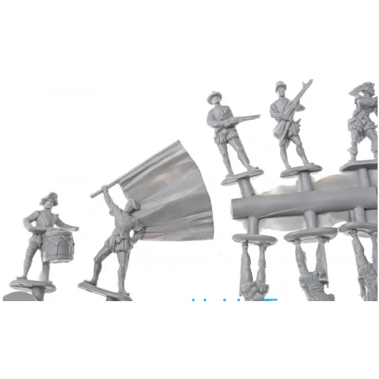 SPANISH INFANTRY, 16TH CENTURY, SET 1 1/72 RED BOX 72096
