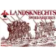 LANDSKNECHTS (SWORD/ARQUEBUS), 16TH CENTURY 1/72 RED BOX 72057