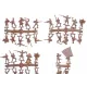 SWISS INFANTRY (SWORD/ARQUEBUS), 16TH CENTURY 1/72 RED BOX 72060