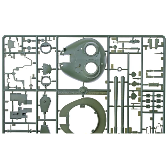 TANK T-55A WITH BTU-55 1/35 SKIF 237
