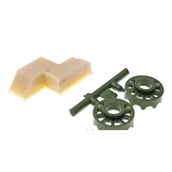 TANK T-55A WITH BTU-55 1/35 SKIF 237