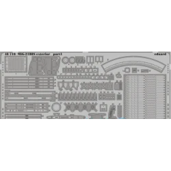 PHOTO-ETCHED SET 1/48 MIG-21BIS EXTERIOR, FOR EDUARD KIT 1/48 EDUARD 48718