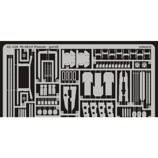 PHOTO-ETCHED SET 1/35 M-48A3 PATTON 1/35 EDUARD 35440