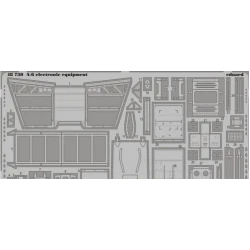 PHOTO-ETCHED SET 1/48 A-6 ELECTRONIC EQUIPMENT, FOR KIN KIT 1/48 EDUARD 48730