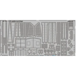 PHOTO-ETCHED SET 1/48 A-6 UNDERCARRIAGE, FOR KIN KIT 1/48 EDUARD 48731