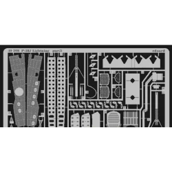 PHOTO-ETCHED SET 1/48 P-38J COLOR, FOR HASEGAWA KIT 1/48 EDUARD 49208