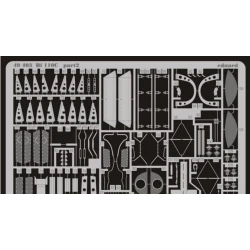 PHOTO-ETCHED SET 1/48 BF 110C, FOR EDUARD KIT 1/48 EDUARD 49403