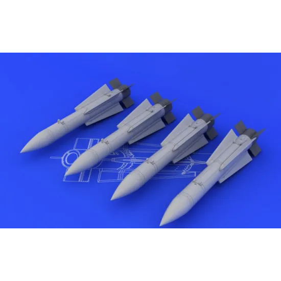 BRASSIN 1/48 AIM-54C PHOENIX, FOR EDUARD KIT 1/48 EDUARD 648107