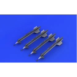BRASSIN 1/48 R-13M / AA-2 ATOLL-D, FOR EDUARD KIT 1/48 EDUARD 648122