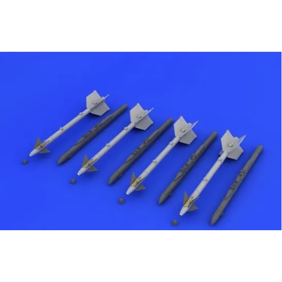 BRASSIN 1/48 R-13M / AA-2 ATOLL-D, FOR EDUARD KIT 1/48 EDUARD 648122