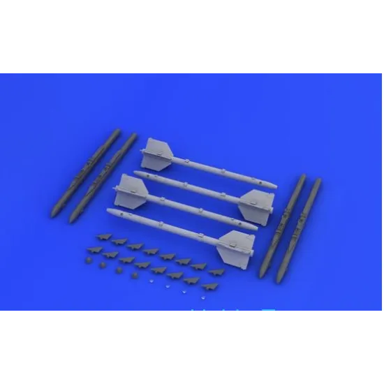 BRASSIN 1/48 R-13M / AA-2 ATOLL-D, FOR EDUARD KIT 1/48 EDUARD 648122