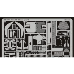 PHOTO-ETCHED SET 1/35 FLAK 38 20MM, FOR TRISTAR 010 KIT KIT 1/35 EDUARD 35929