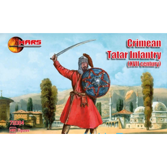 CRIMEAN TATAR INFANTRY, 17TH CENTURY 1/72 MARS FIGURES 72084