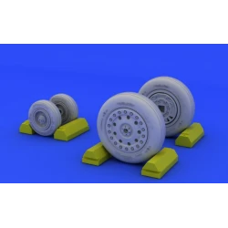 BRASSIN 1/48 F-4B/N WHEELS, FOR ACADEMY KIT 1/48 EDUARD 648114