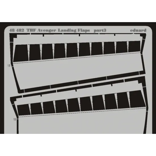 PHOTO-ETCHED SET BIG-ED 1/48 TBF-1 AVENGER, FOR ACCUR KIT 1/48 EDUARD BIG-4830