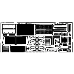 PHOTO-ETCHED SET 1/35 ISU-152, FOR ITALERI KIT 1/35 EDUARD 35157