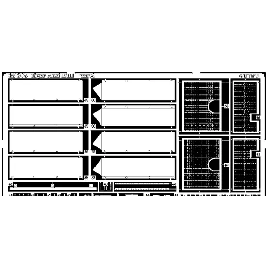 PHOTO-ETCHED SET 1/35 TIGER I AUSF.E/H, FOR ITALERI KIT 1/35 EDUARD 35305
