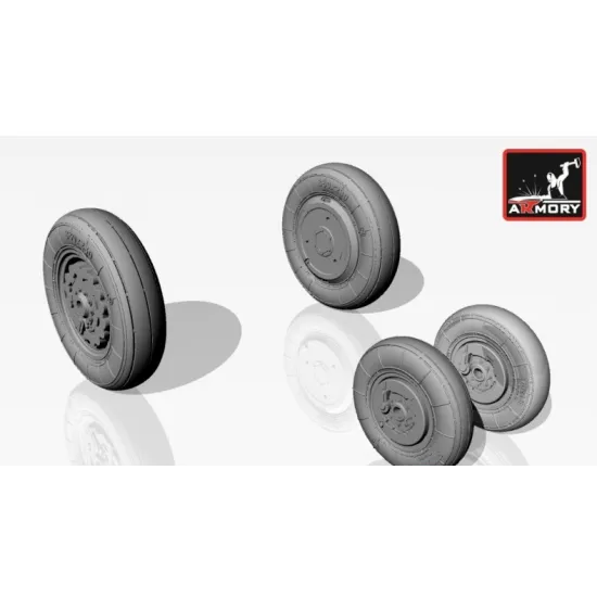 SUKHOJ SU-7B (LATE)/BM/BMK WHEELS 1/48 ARMORY AW48006