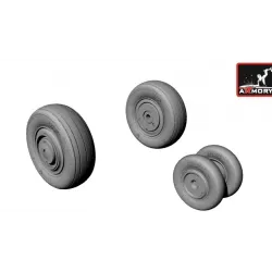 MIKOYAN MIG-23S,M,MS,MF,U,UB WHEELS 1/48 ARMORY AW48010