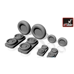 MIKOYAN MIG-25 FOXBAT WHEELS 1/48 ARMORY AW48015