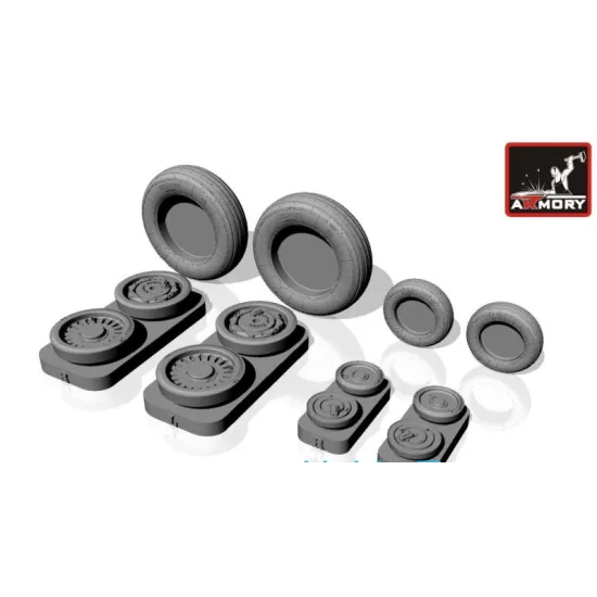 MIKOYAN MIG-25 FOXBAT WHEELS 1/48 ARMORY AW48015