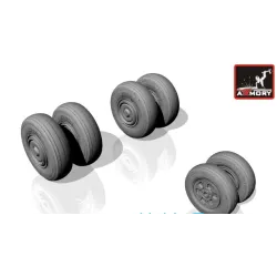 SUKHOJ SU-24 FENCER WHEELS, EARLY 1/48 ARMORY AW48017