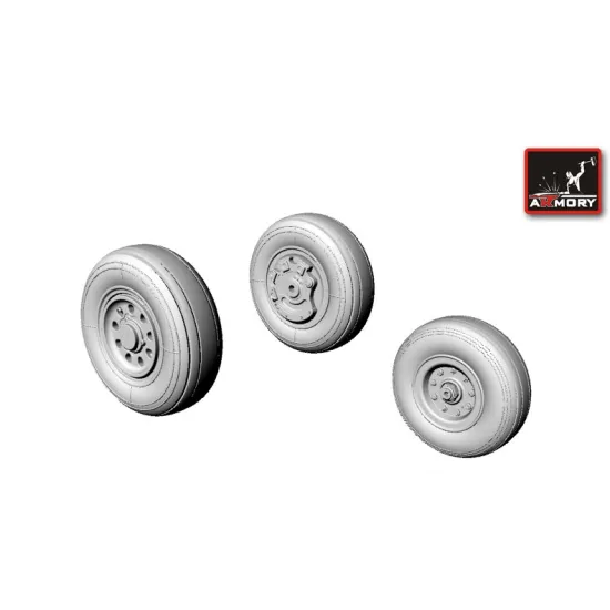 F-35B LIGHTNING-II WHEELS 1/48 ARMORY AW48303