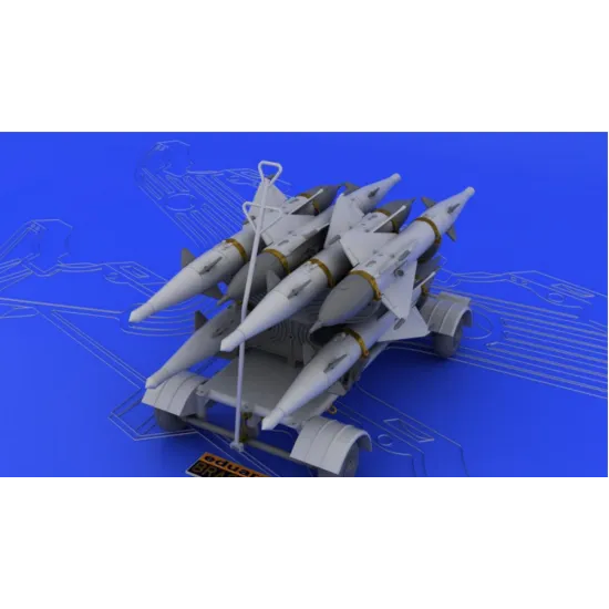 BRASSIN 1/48 RS-2US/AA-1 ALKALI SERVICE CART 1/48 EDUARD 648045