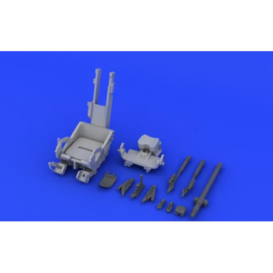BRASSIN 1/48 MIG-21PF EJECTION SEAT, FOR EDUARD KIT 1/48 EDUARD 648145
