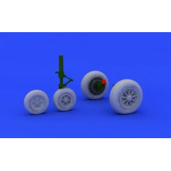 F-104 UNDERCARRIAGE WHEELS, LATE 1/48 EDUARD 648181