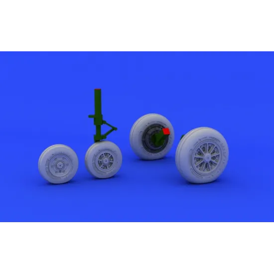 F-104 UNDERCARRIAGE WHEELS, LATE 1/48 EDUARD 648181