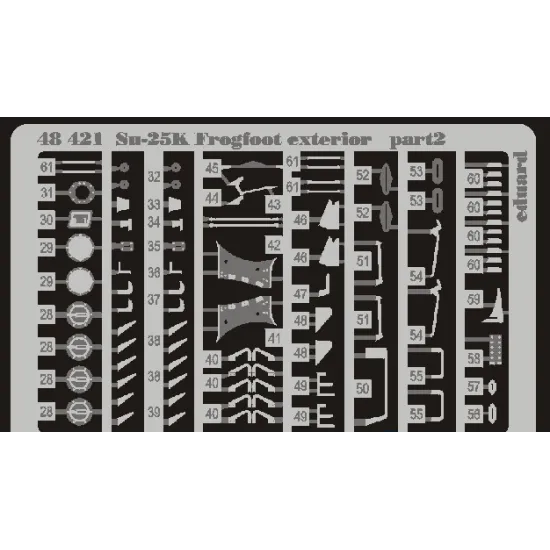 PHOTOETCHED SET BIG-ED 1/48 SU-25K FROGFOOT 1/48 EDUARD BIG-4829