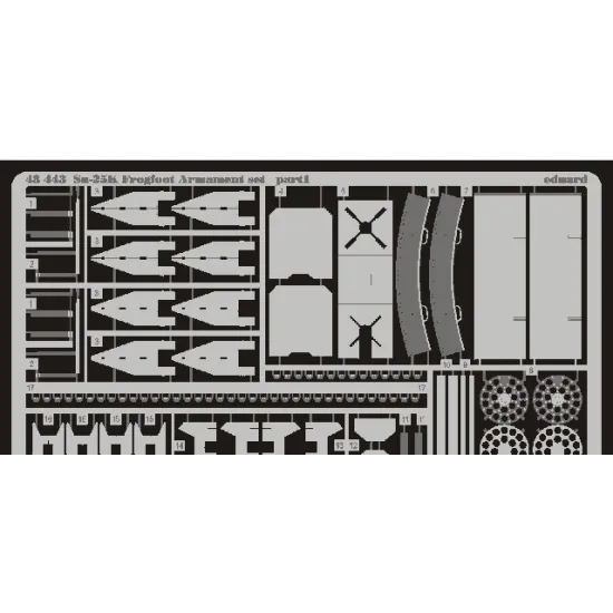 PHOTOETCHED SET BIG-ED 1/48 SU-25K FROGFOOT 1/48 EDUARD BIG-4829