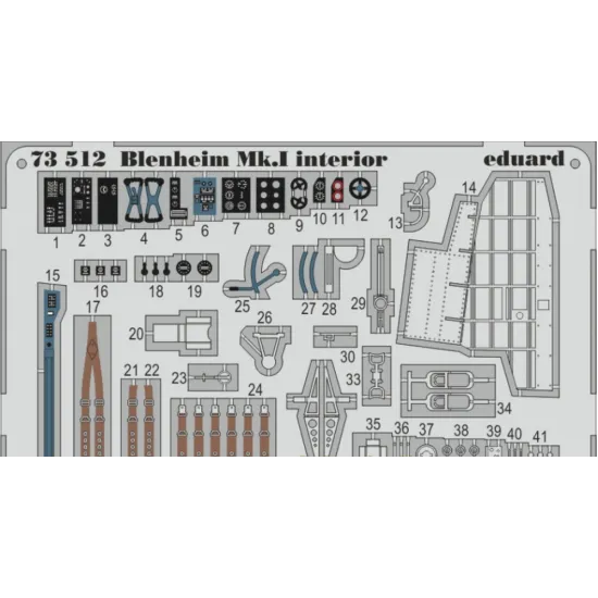 PHOTOETCHED SET BIG-ED 1/72 BLENHEIM MK.I 1/72 EDUARD BIG-7291