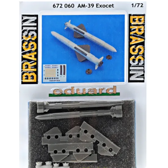 BRASSIN AM-39 EXOCET 1/72 EDUARD 672060