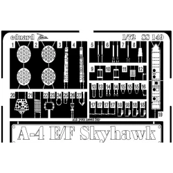 PHOTOETCHED SET A-4E/F SKYHAWK 1/72 EDUARD SS149