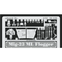 PHOTOETCHED SET MIG-23 ML 1/72 EDUARD SS155